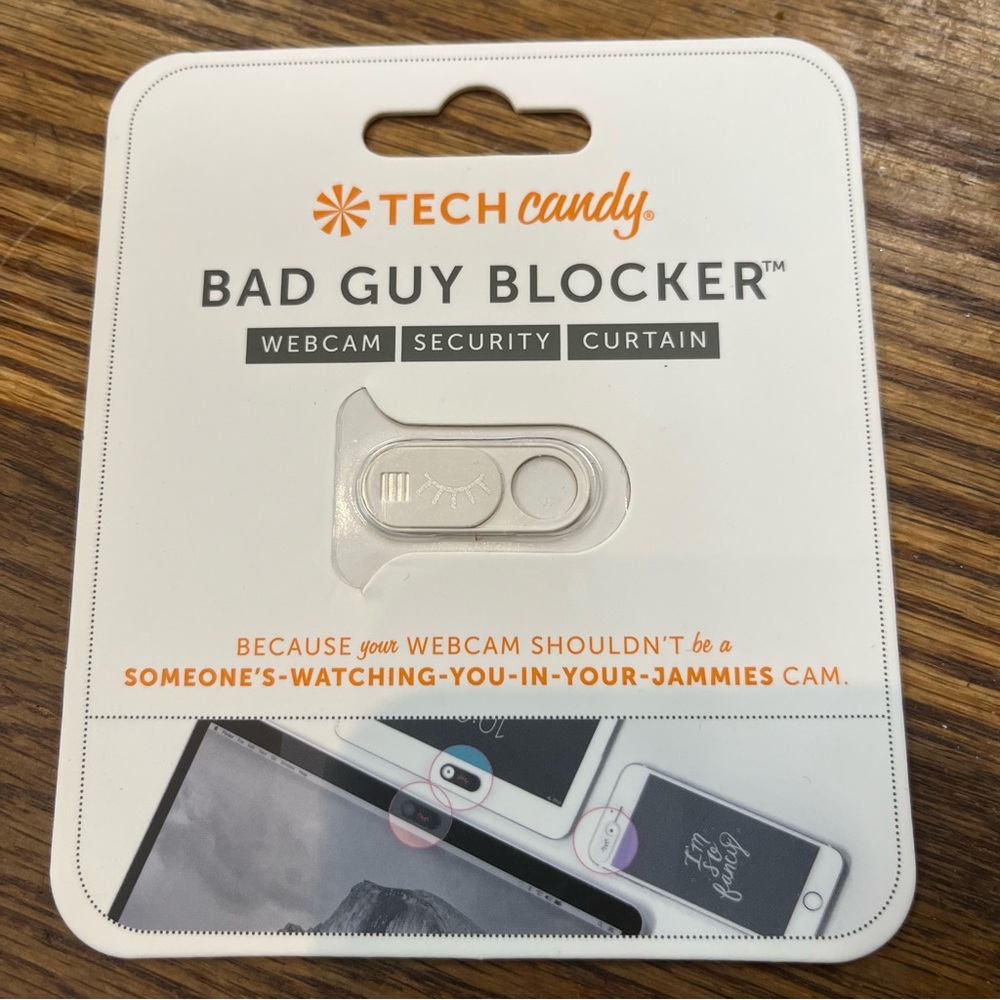 Tech Candy Bad Guy Blocker Webcam Security Curtain - Picture 2 of 4